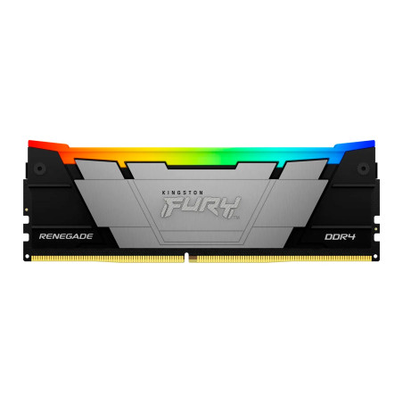 Модуль пам'яті для комп'ютера DDR4 16GB 3200 MHz FURYRenegadeRGB Kingston Fury (ex.HyperX) (KF432C16RB12A/16)