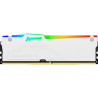 Модуль пам'яті для комп'ютера DDR5 32GB 5600 MHz FURY Beast White RGB Kingston Fury (ex.HyperX) (KF556C40BWA-32)