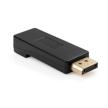 Перехідник Display Port M to HDMI F Vinga (VCPADPF2HDMIMBK)