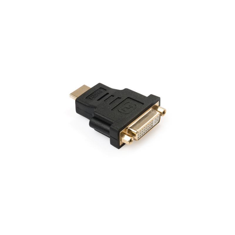 Перехідник HDMI AM to DVI 24+5 F Vinga (VCPAHDMIM2DVIFBK)