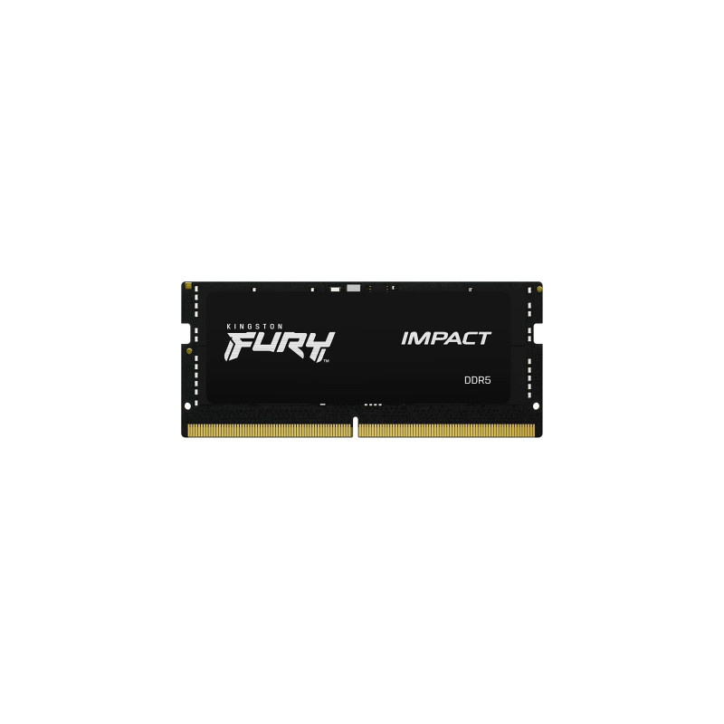Модуль пам'яті для ноутбука SoDIMM DDR5 16GB 6000 MHz Impact Kingston Fury (ex.HyperX) (KF564S38IB-16)