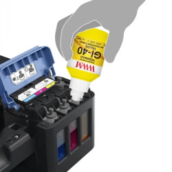 Чорнило WWM Canon GI-40 для G5040/G6040 190г Black Pigmented (KeyLock) (G40BP)