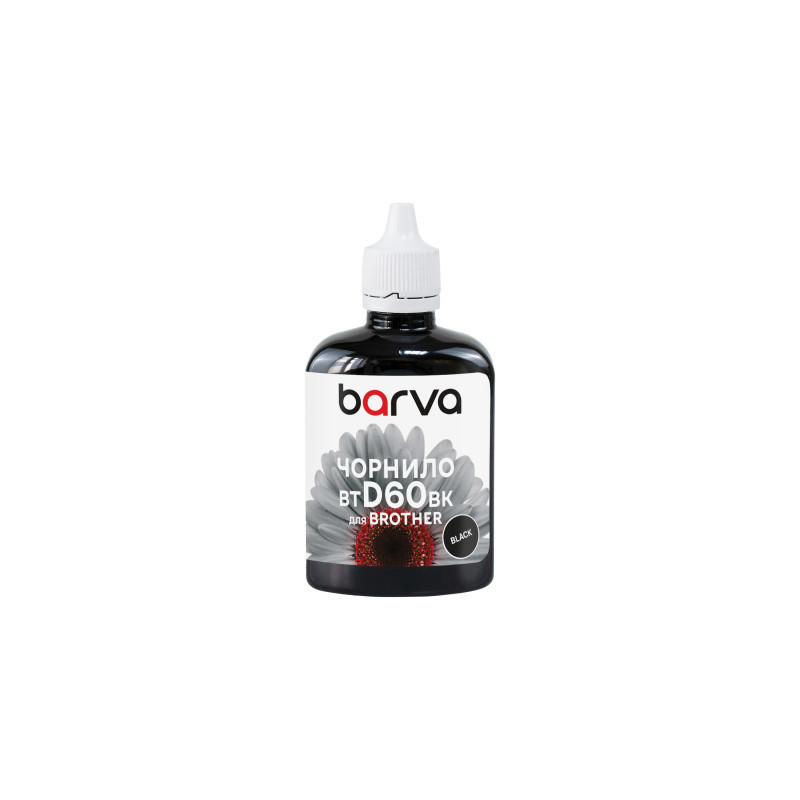 Чорнило Barva Brother BTD60BK 100 мл (BBTD60-743)