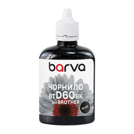 Чорнило Barva Brother BTD60BK 100 мл (BBTD60-743)
