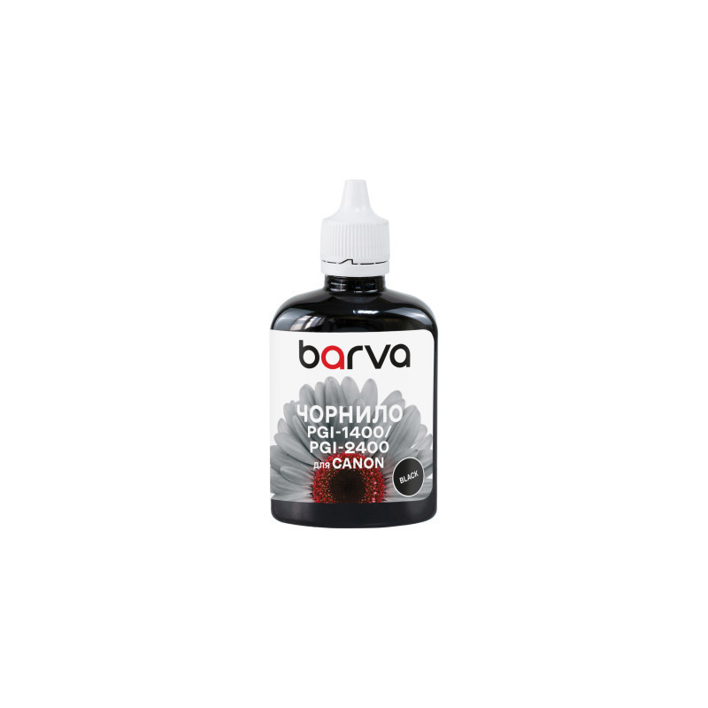 Чорнило Barva Canon PGI-1400/PGI-2400 100 мл, BK Pigm. (C1400-924)