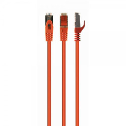 Патч-корд 3м S/FTP Cat 6A CU LSZH orange Cablexpert (PP6A-LSZHCU-O-3M)