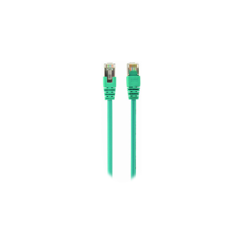 Патч-корд 0.5м FTP cat 5е CCA green Cablexpert (PP22-0.5M/G)