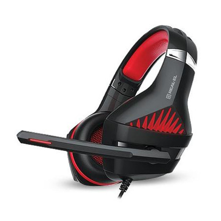 Навушники REAL-EL GDX-7600 Black/Red (EL124100028)