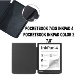Чохол до електронної книги BeCover PocketBook 743G InkPad 4/InkPad Color 2/InkPad Color 3 (7.8") Deep Blue (710067)