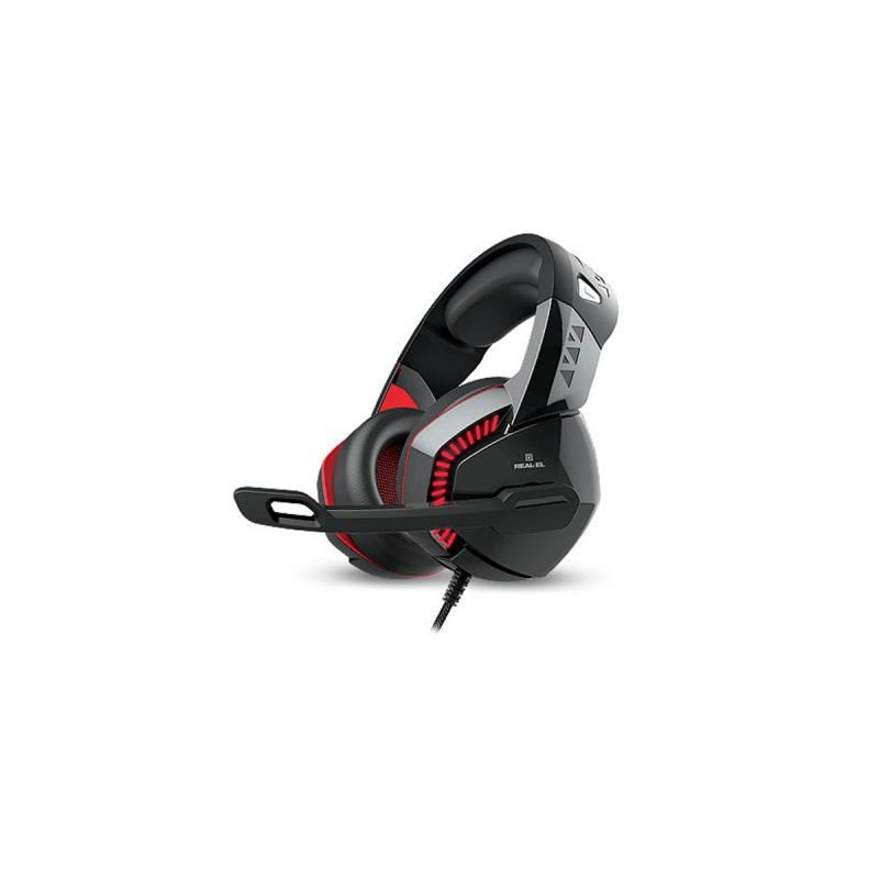Навушники REAL-EL GDX-7800 Black/Red (EL124100027)