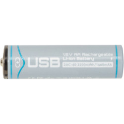 Акумулятор Beston AA USB Type-C 1460mAh 1.5V Li-ion * 4 (2AC-60/AA620265)