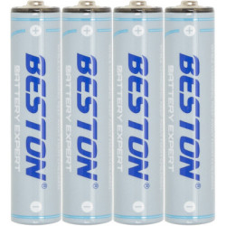 Акумулятор Beston AAA USB Type-C 400mah 1.5V Li-ion * 4 (3AC-18/AA620272)