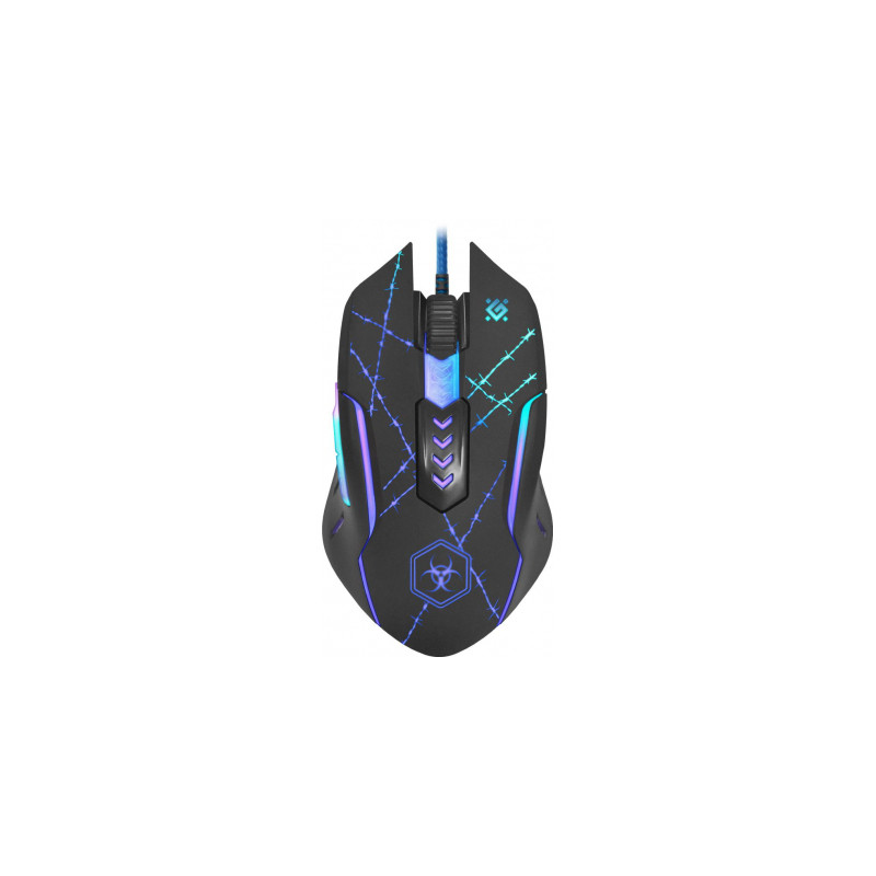 Мишка Defender Forced GM-020L Black (52020)