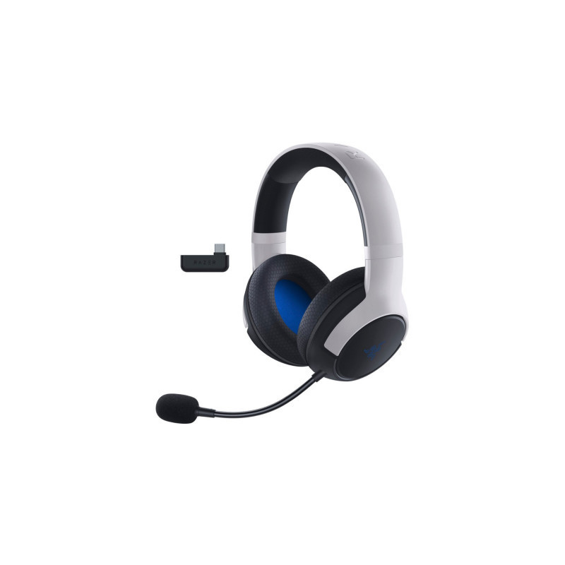 Навушники Razer Kaira Hyperspeed for PS5 Bluetooth White/Black (RZ04-03980200-R3G1)