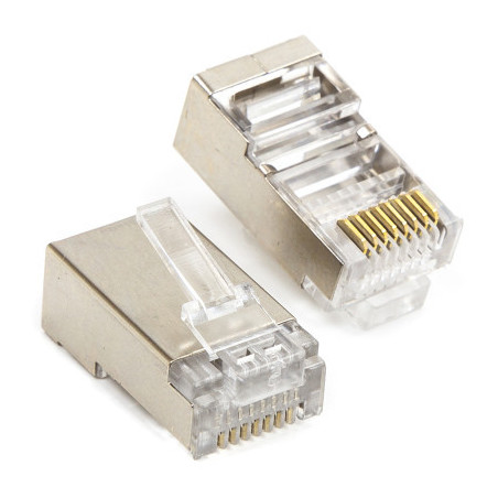 Конектор RJ45 cat.5e FTP 8p8c * 100 PowerPlant (LYUS006)