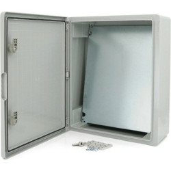 Шафа настінна ADAL PANO 500х350х190, IP65, Бокс ударостійкий, ABS пластик (144846 / 108880 / 30990)