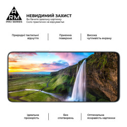 Скло захисне Armorstandart Pro Honor 90 Lite Black (ARM73683)