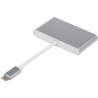 Концентратор Atcom Type-C 3.1 to 3xUSB 3.0 + Type-C 10 cm (12808)