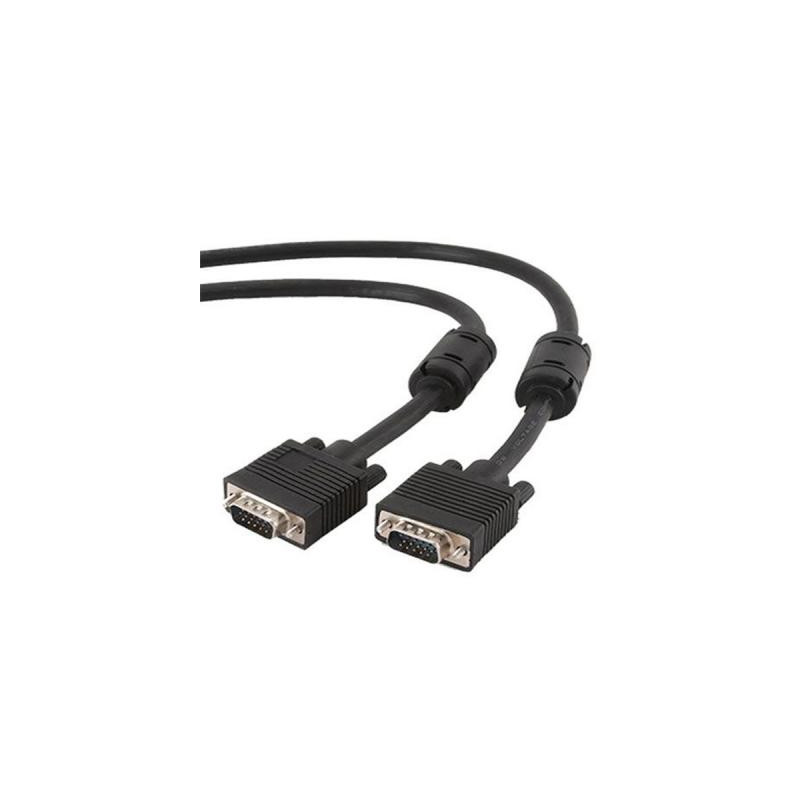 Кабель мультимедійний VGA M to VGA M 1.8m black REAL-EL (EL123500043)