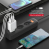 Зарядний пристрій Intaleo 65W GAN 2USB-C PD+USB-A QC 3.0 white (1283126559525)