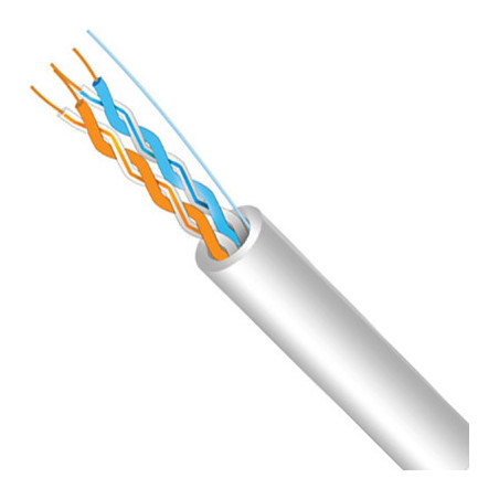 Кабель мережевий FinMark UTP 500м CAT5e 2P 24AWG PVC W Pull Box (053981)