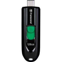 USB флеш накопичувач Transcend 128GB JetFlash 790C Black USB 3.1 Type C (TS128GJF790C)