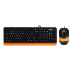 Комплект A4Tech F1010 Orange (4711421943093)