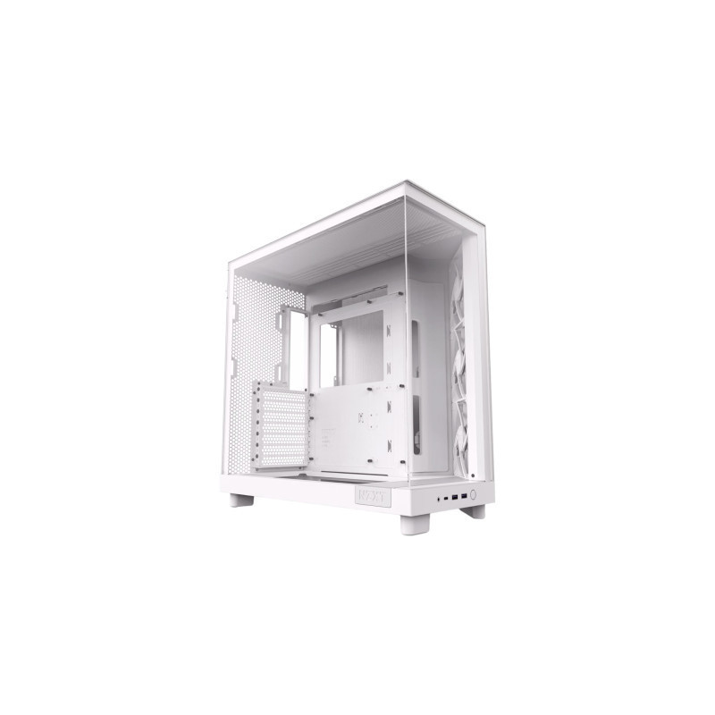 Корпус для ПК NZXT H6 Flow All white (CC-H61FW-01)