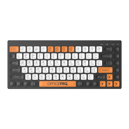 Клавіатура OfficePro SK955B Wireless/Bluetooth Black (SK955B)