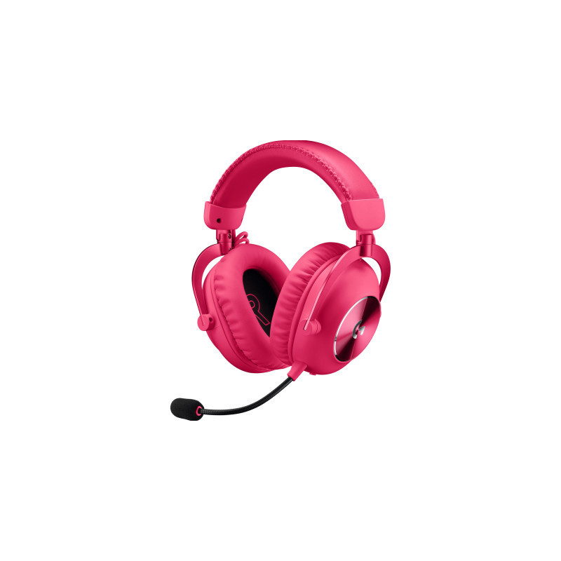 Навушники Logitech G Pro X 2 Lightspeed Wireless Magenta (981-001275)