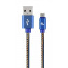 Дата кабель USB 2.0 AM to Micro 5P 1.0m Cablexpert (CC-USB2J-AMmBM-1M-BL)