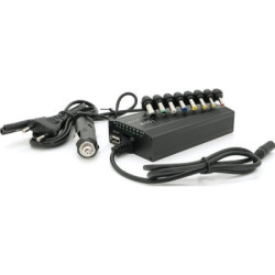 Блок живлення до ноутбуку Voltronic 100W Universal + Auto(12V), ручн. регулювання, 8 роз'ємів (02527 / YT-YBB/100W)
