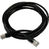 Патч-корд 3м UTP cat.5e, CU, 24AWG, black GEAR (GPC-UTPCURJ45-3B)