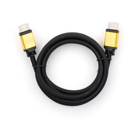 Кабель мультимедійний HDMI M to HDMI M 3.0m V2.0 Vinga (VCPDCHDMI2VMM3BK)