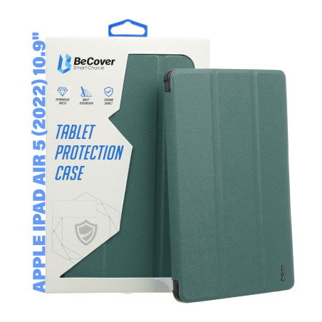 Чохол до планшета BeCover Smart Case Apple iPad Air 5 (2022) 10.9" Dark Green (710772)