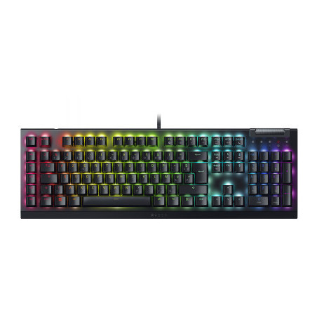 Клавіатура Razer BlackWidow V4 X Yellow Switch USB RU Black (RZ03-04702500-R3R1)