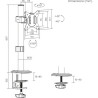 Кронштейн Brateck LDT66-C01