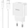 Зарядний пристрій HOCO C106A charger set(iP) White (6931474783899)