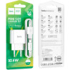Зарядний пристрій HOCO C106A charger set(iP) White (6931474783899)