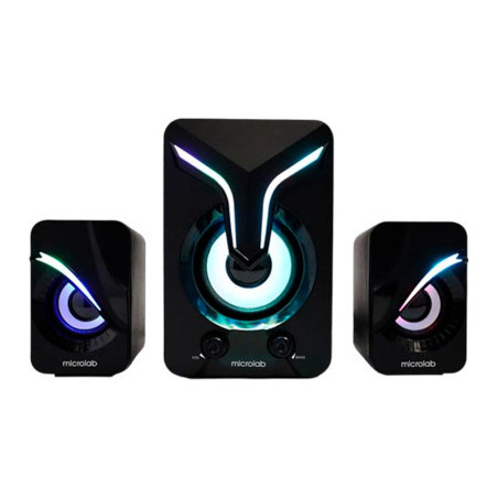 Акустична система Microlab U-270 LED USB Black (U-270)
