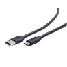 Дата кабель USB 3.0 AM to USB-C 0.1m Cablexpert (CCP-USB3-AMCM-0.1M)