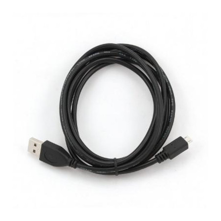 Дата кабель USB 2.0 AM to Micro 5P 0.1m Cablexpert (CCP-mUSB2-AMBM-0.1M)