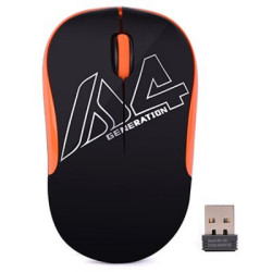 Мишка A4Tech G3-300N Black+Orange (4711421931687)