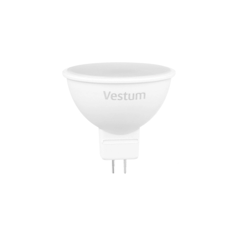 Лампочка Vestum MR16 5W 3000K 220V GU5.3 (1-VS-1504)