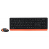 Комплект A4Tech FG1010 Orange (4711421943376)