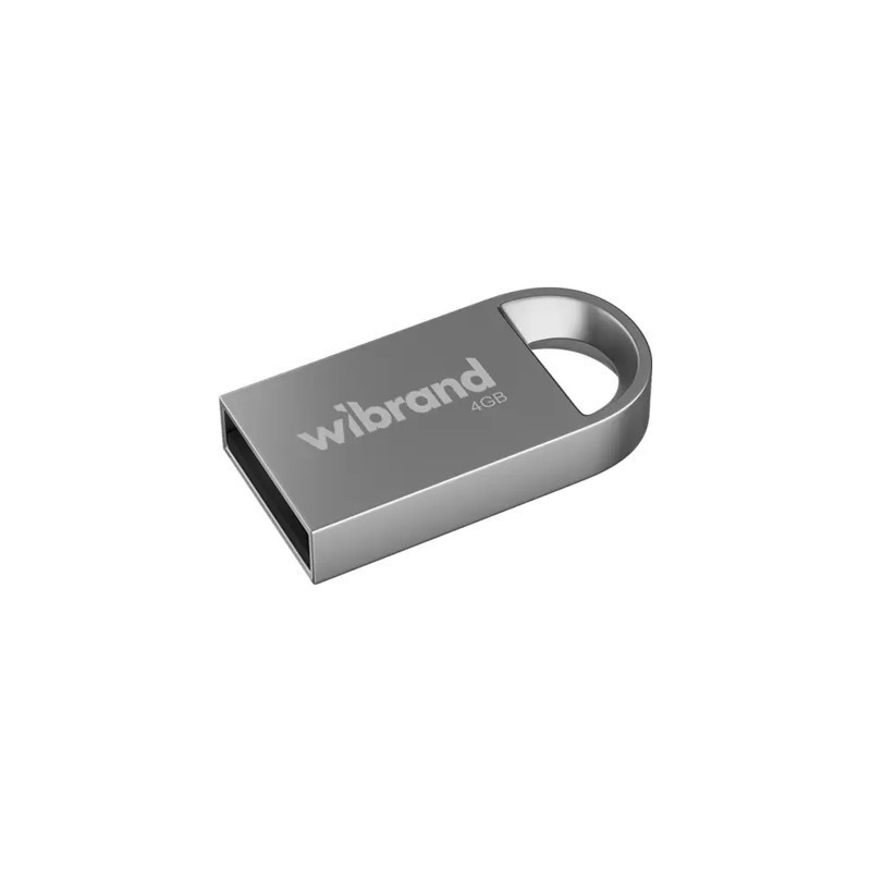USB флеш накопичувач Wibrand 4GB lynx Silver USB 2.0 (WI2.0/LY4M2S)
