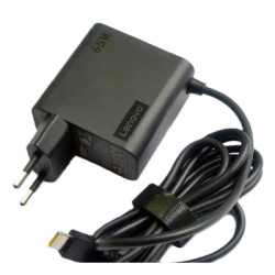Блок живлення до ноутбуку Lenovo 65W роз'єм USB type-C (ADLX65ULGE2A / A40389)
