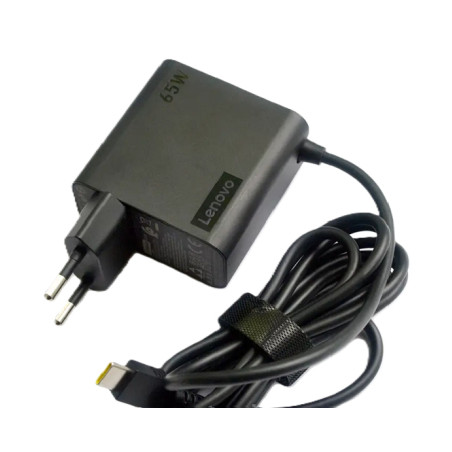 Блок живлення до ноутбуку Lenovo 65W роз'єм USB type-C (ADLX65ULGE2A / A40389)