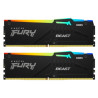Модуль пам'яті для комп'ютера DDR5 16GB (2x8GB) 6000 MHz Beast RGB EXPO Kingston Fury (ex.HyperX) (KF560C30BBEAK2-16)