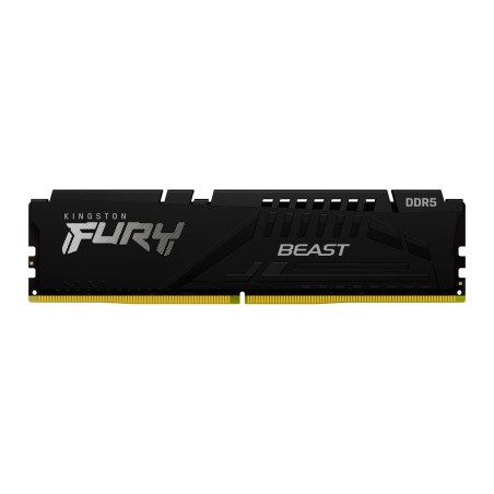 Модуль пам'яті для комп'ютера DDR5 16GB 6000 MHz Beast Black EXPO Kingston Fury (ex.HyperX) (KF560C30BBE-16)